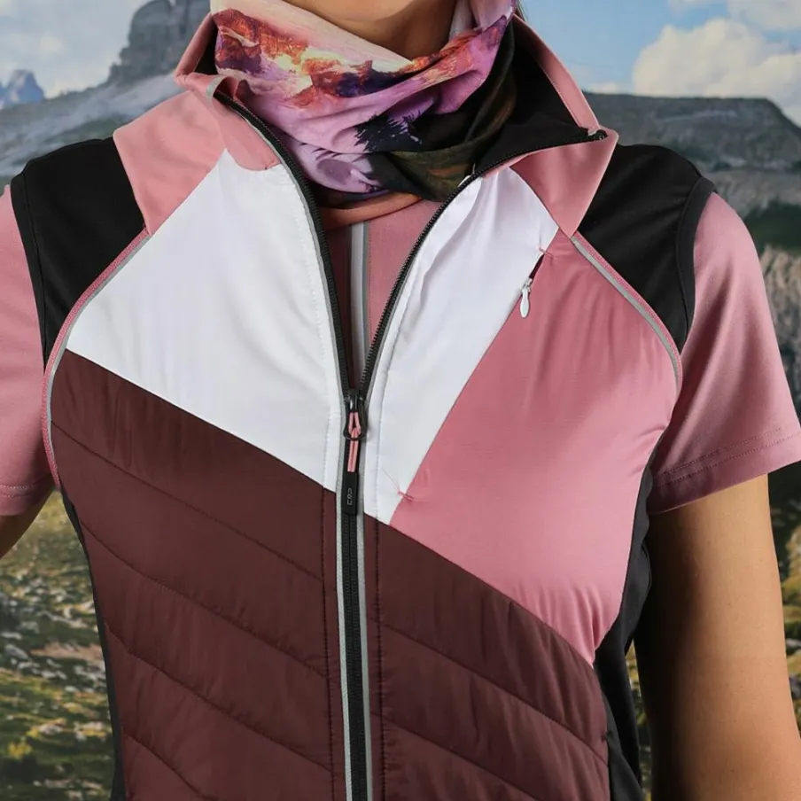 Donna CMP Gilet E Smanicati|Giacche Imbottite E Piumini^Giacca ibrida donna smanicabile