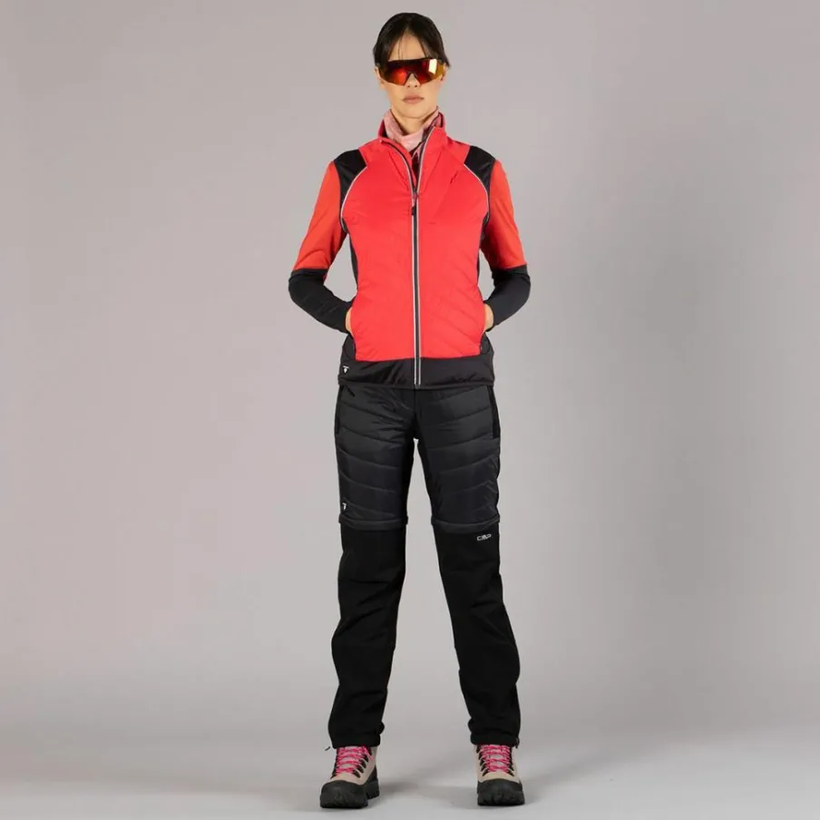 Donna CMP Gilet E Smanicati|Giacche Imbottite E Piumini^Giacca ibrida donna smanicabile