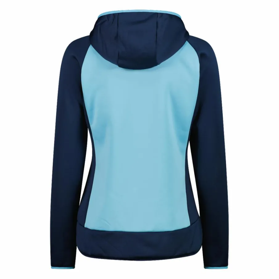 Donna CMP Pile^Giacca ibrida imbottita con cappuccio da donna Unlimitech