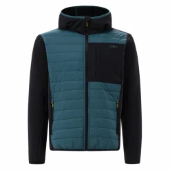 Uomo CMP Pile^Giacca ibrida imbottita con cappuccio da uomo Unlimitech
