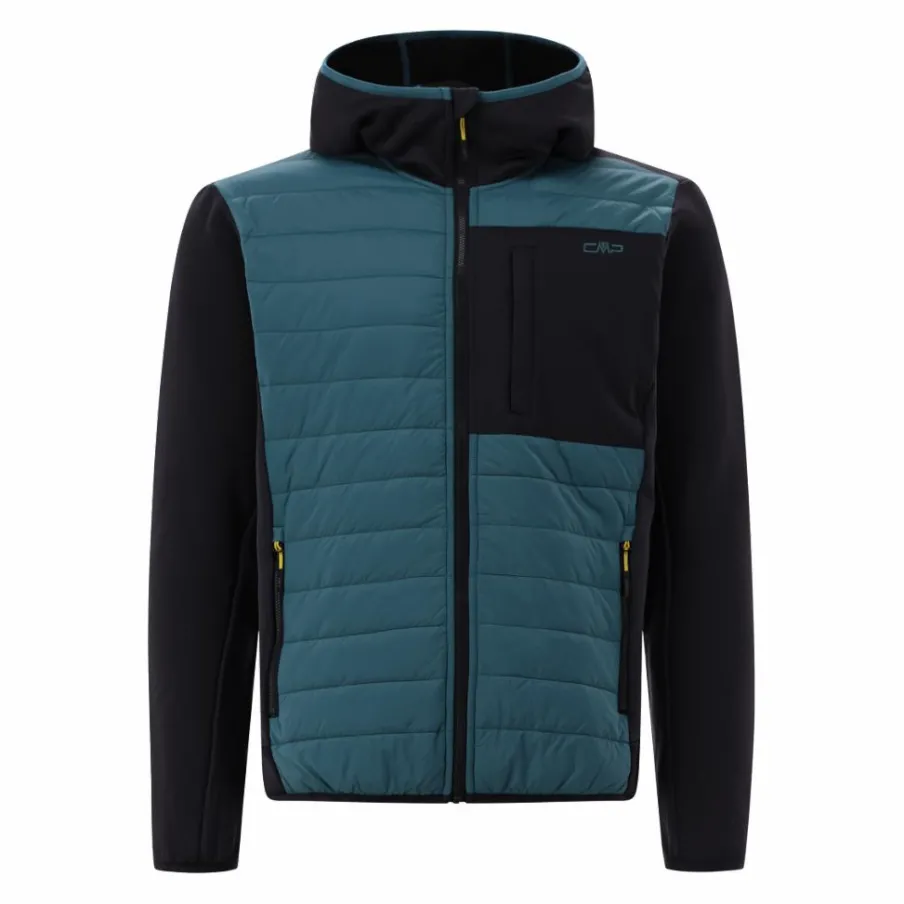 Uomo CMP Pile^Giacca ibrida imbottita con cappuccio da uomo Unlimitech