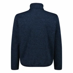 Uomo CMP Pile^Giacca ibrida in pile da uomo in Knit Tech melange