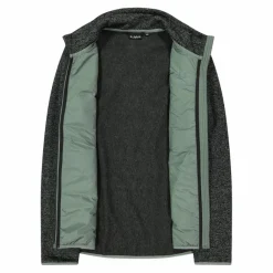 Uomo CMP Pile^Giacca ibrida in pile da uomo in Knit Tech melange