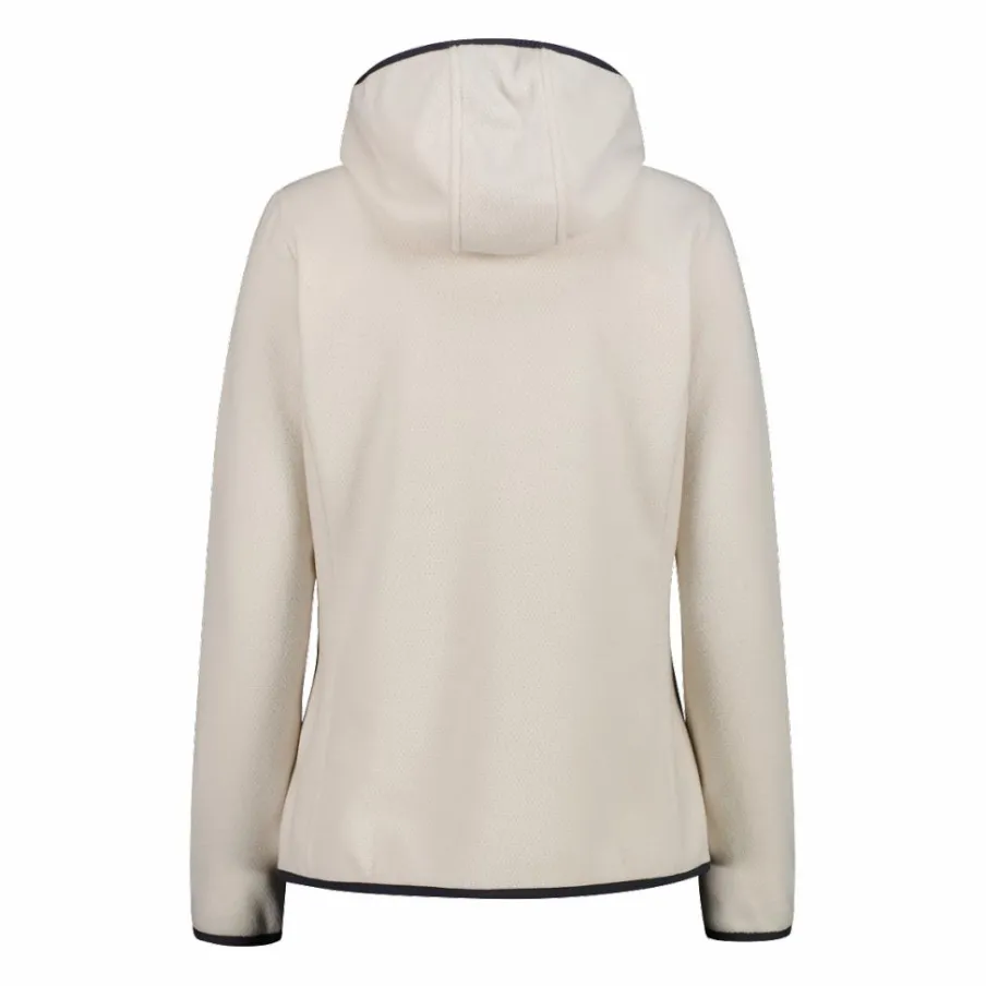 Donna CMP Pile^Giacca ibrida in pile knit tech da donna