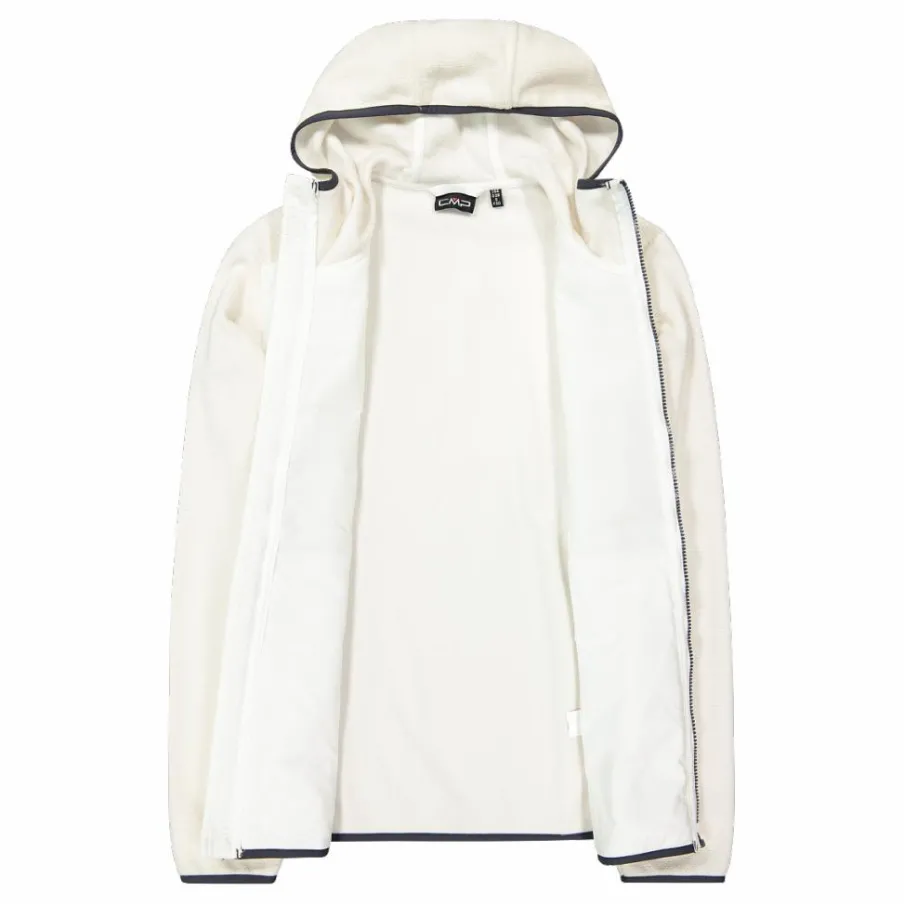 Donna CMP Pile^Giacca ibrida in pile knit tech da donna