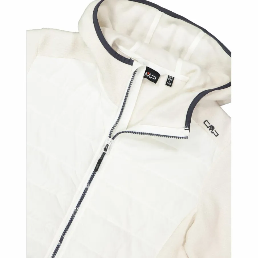 Donna CMP Pile^Giacca ibrida in pile knit tech da donna