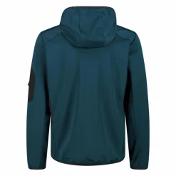 Uomo CMP Pile^Giacca Ibrida Unlimitech in Stretch Performance con cappuccio da Uomo