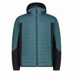 Uomo CMP Giacche Imbottite E Piumini|Giacche Trekking^Giacca ibrida uomo imbottita Unlimitech con PrimaLoft® Black ThermoPlume con cappuccio