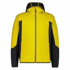 Uomo CMP Giacche Imbottite E Piumini|Giacche Trekking^Giacca ibrida uomo imbottita Unlimitech con PrimaLoft® Black ThermoPlume con cappuccio