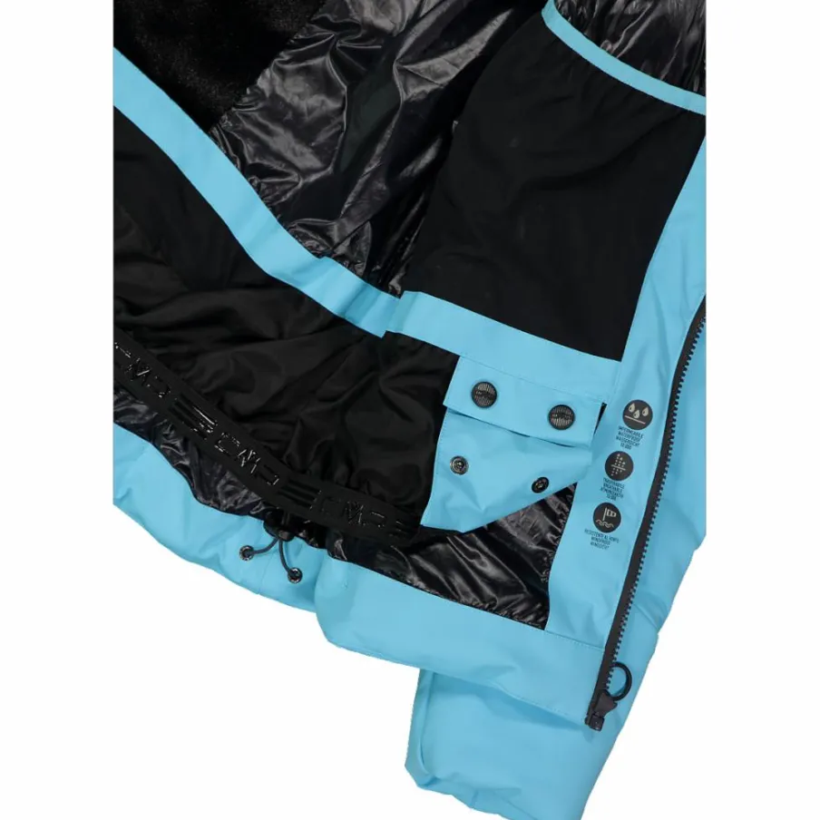 Donna CMP Giacche Sci|Giacche Invernali^Giacca imbottita Aprés Ski con ghetta antineve da donna