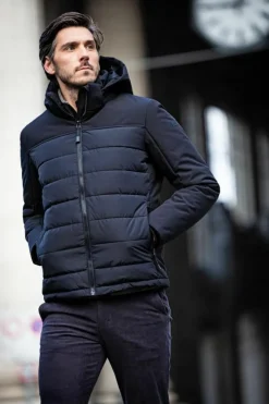 Uomo CMP Giacche Imbottite E Piumini|Giacche Invernali^Giacca imbottita da uomo con cappuccio staccabile