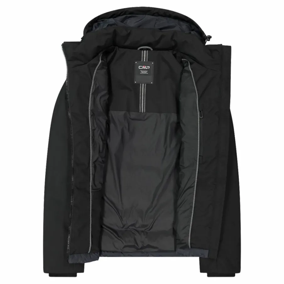 Uomo CMP Giacche Imbottite E Piumini|Giacche Invernali^Giacca imbottita da uomo con cappuccio staccabile