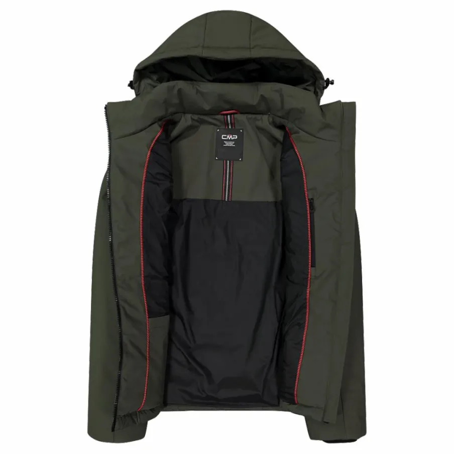 Uomo CMP Giacche Imbottite E Piumini|Giacche Invernali^Giacca imbottita da uomo con cappuccio staccabile