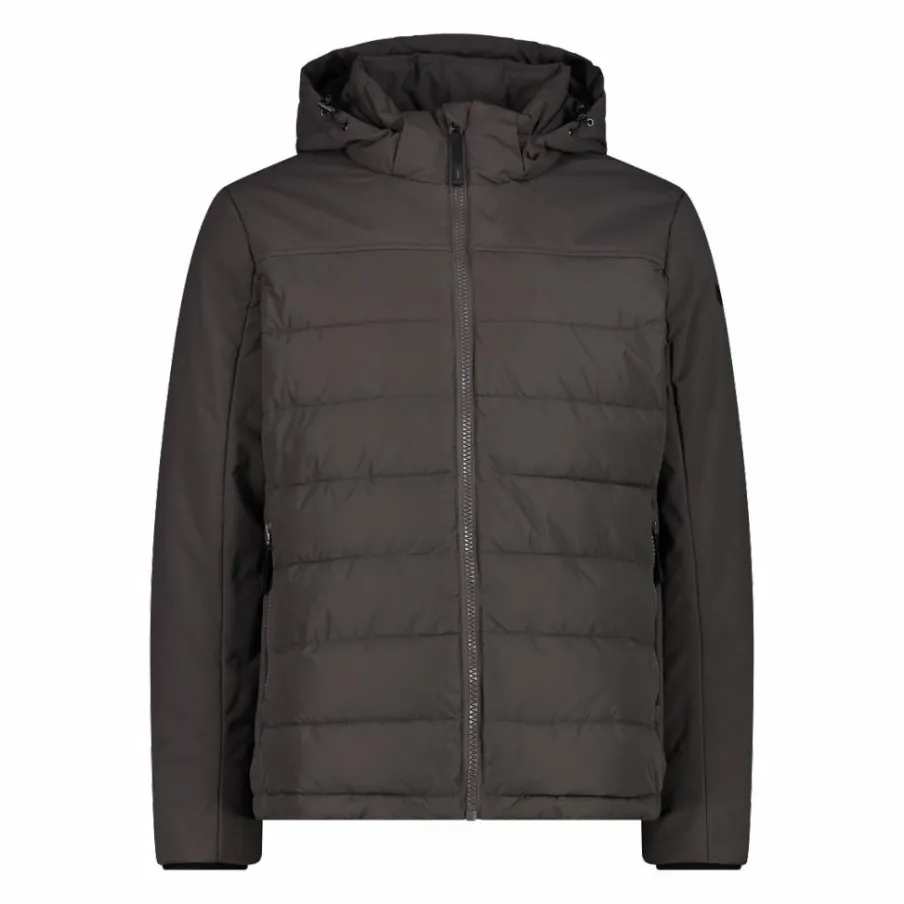 Uomo CMP Giacche Imbottite E Piumini|Giacche Invernali^Giacca imbottita da uomo con cappuccio staccabile