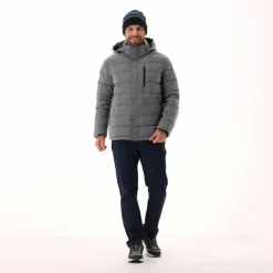 Uomo CMP Giacche Imbottite E Piumini|Giacche Invernali^Giacca imbottita da uomo con cappuccio in Sorona melánge