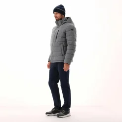 Uomo CMP Giacche Imbottite E Piumini|Giacche Invernali^Giacca imbottita da uomo con cappuccio in Sorona melánge