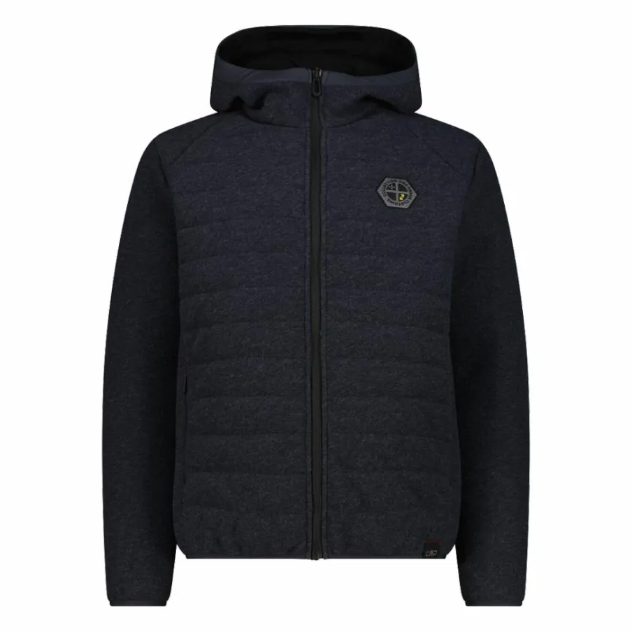 Uomo CMP Maglioni E Felpe^Giacca imbottita in Knit Tech da uomo con cappuccio