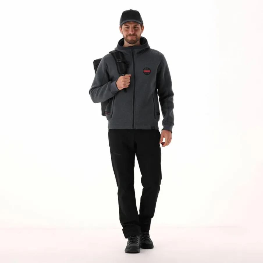 Uomo CMP Maglioni E Felpe^Giacca imbottita in Knit Tech da uomo con cappuccio