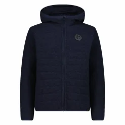 Uomo CMP Maglioni E Felpe^Giacca imbottita in Knit Tech da uomo con cappuccio