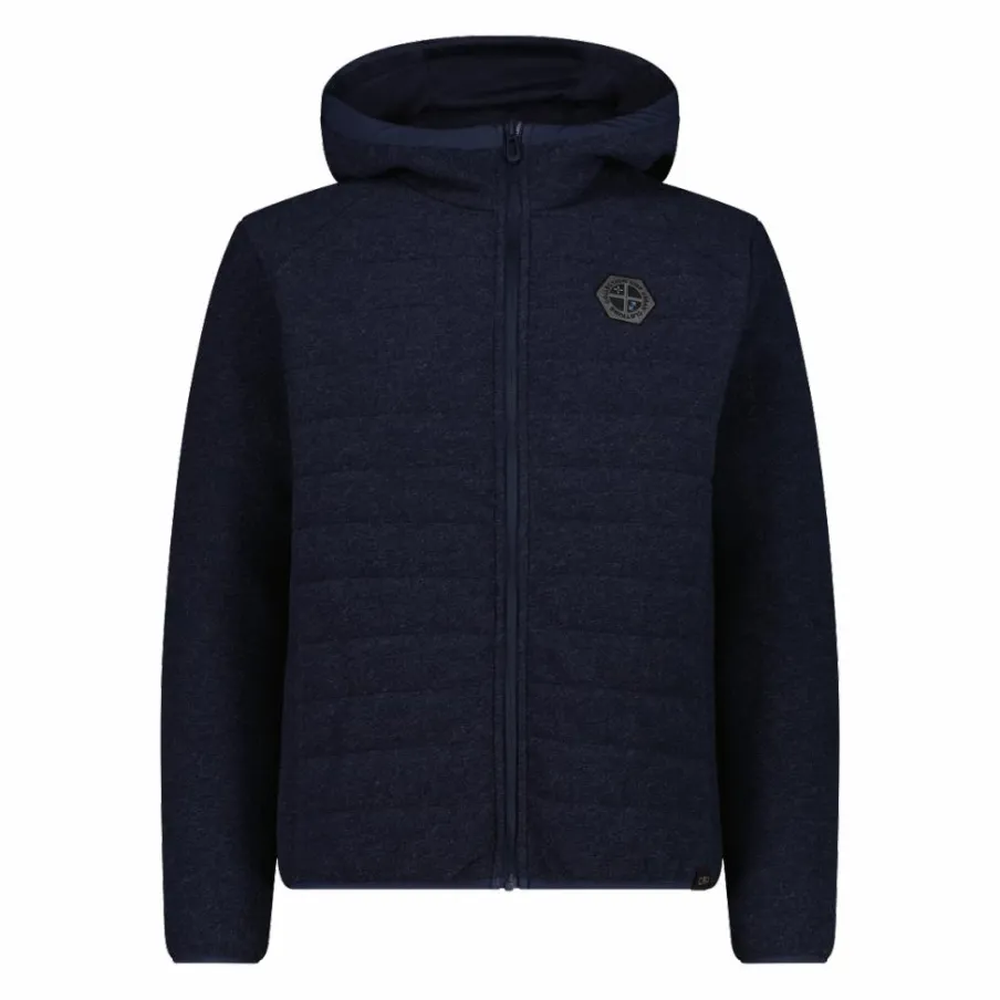 Uomo CMP Maglioni E Felpe^Giacca imbottita in Knit Tech da uomo con cappuccio