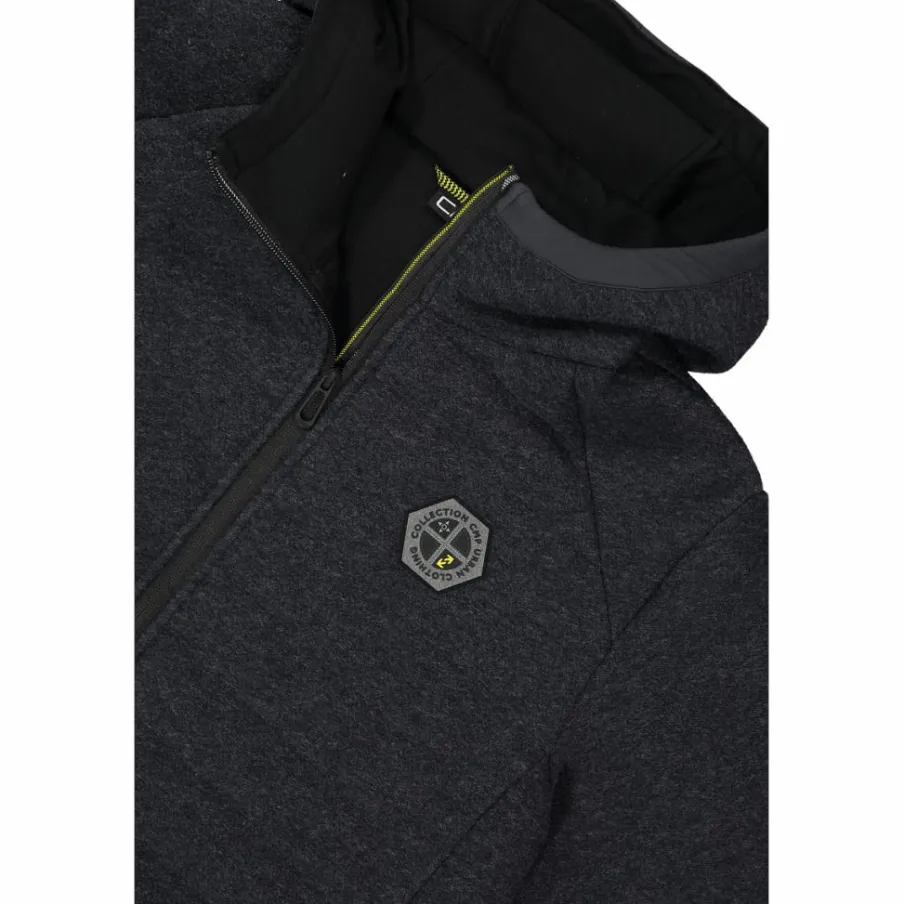 Uomo CMP Maglioni E Felpe^Giacca imbottita in Knit Tech da uomo con cappuccio