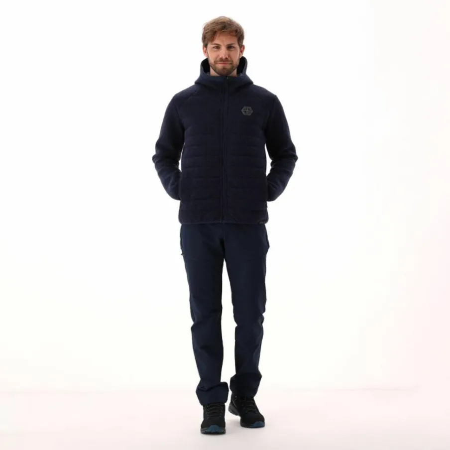 Uomo CMP Maglioni E Felpe^Giacca imbottita in Knit Tech da uomo con cappuccio