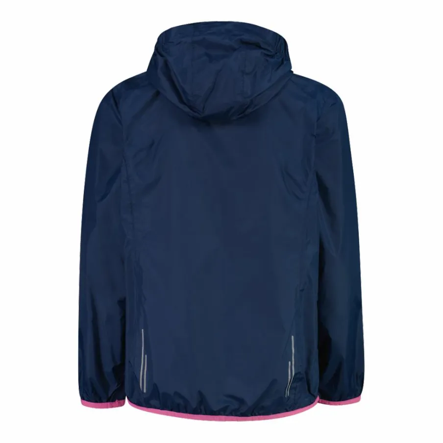 CMP Giacche E Piumini^Giacca impermeabile da bambina ripiegabile con cappuccio