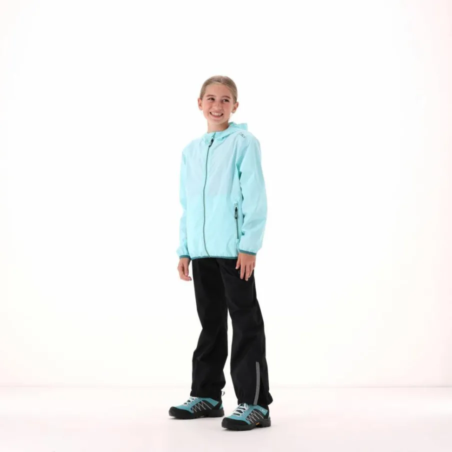 CMP Giacche E Piumini^Giacca impermeabile da bambina ripiegabile con cappuccio