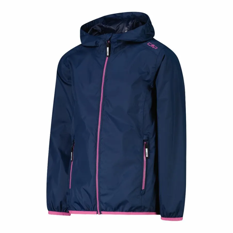 CMP Giacche E Piumini^Giacca impermeabile da bambina ripiegabile con cappuccio