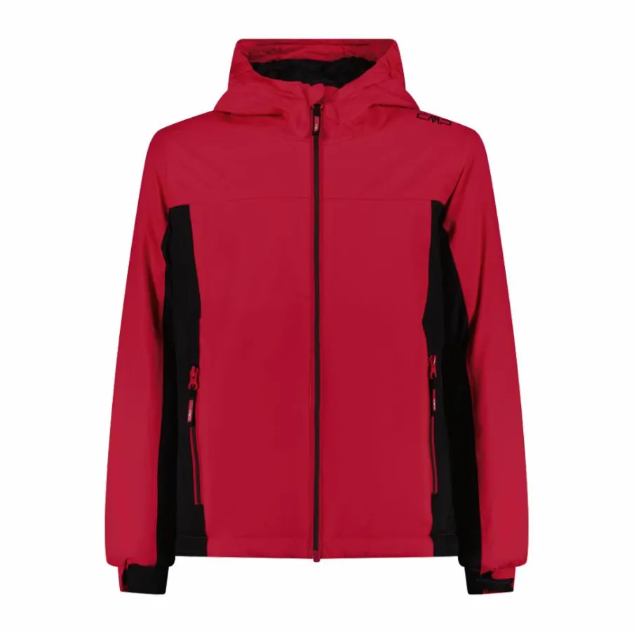 CMP Giacche E Piumini^Giacca impermeabile da bambina in ripstop con cappuccio