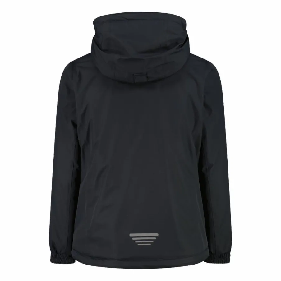 CMP Giacche E Piumini^Giacca impermeabile da bambina in ripstop con cappuccio