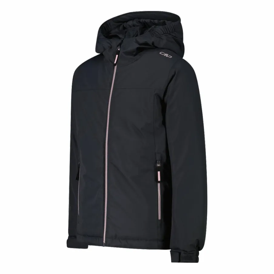 CMP Giacche E Piumini^Giacca impermeabile da bambina in ripstop con cappuccio