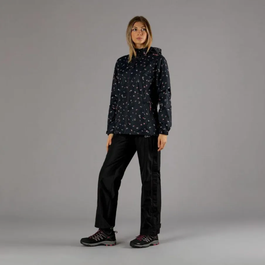 Donna CMP Gusci E Giacche Impermeabili^Giacca impermeabile da Donna con Cappuccio