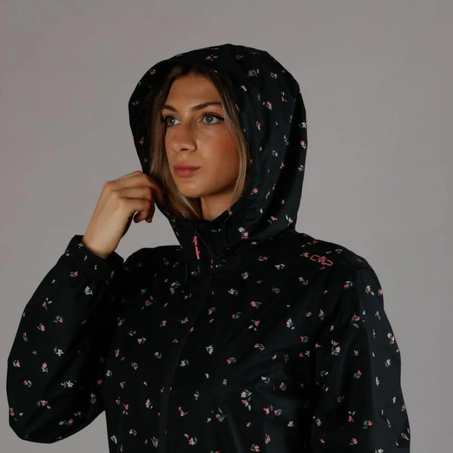 Donna CMP Gusci E Giacche Impermeabili^Giacca impermeabile da Donna con Cappuccio