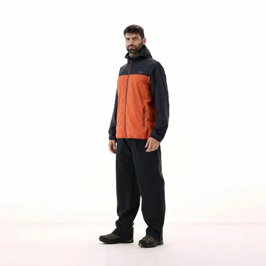 Uomo CMP Gusci E Giacche Impermeabili^Giacca impermeabile da uomo ripiegabile con cappuccio