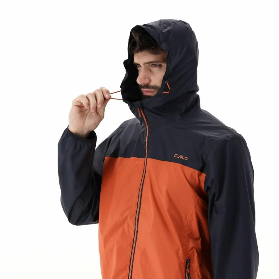 Uomo CMP Gusci E Giacche Impermeabili^Giacca impermeabile da uomo ripiegabile con cappuccio