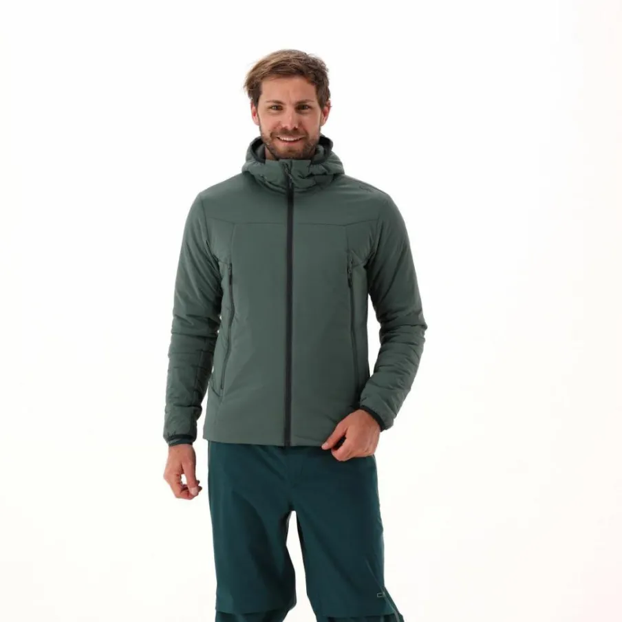 Uomo CMP Giacche Imbottite E Piumini|Giacche Trekking^Giacca impermeabile da uomo ripiegabile con cappuccio