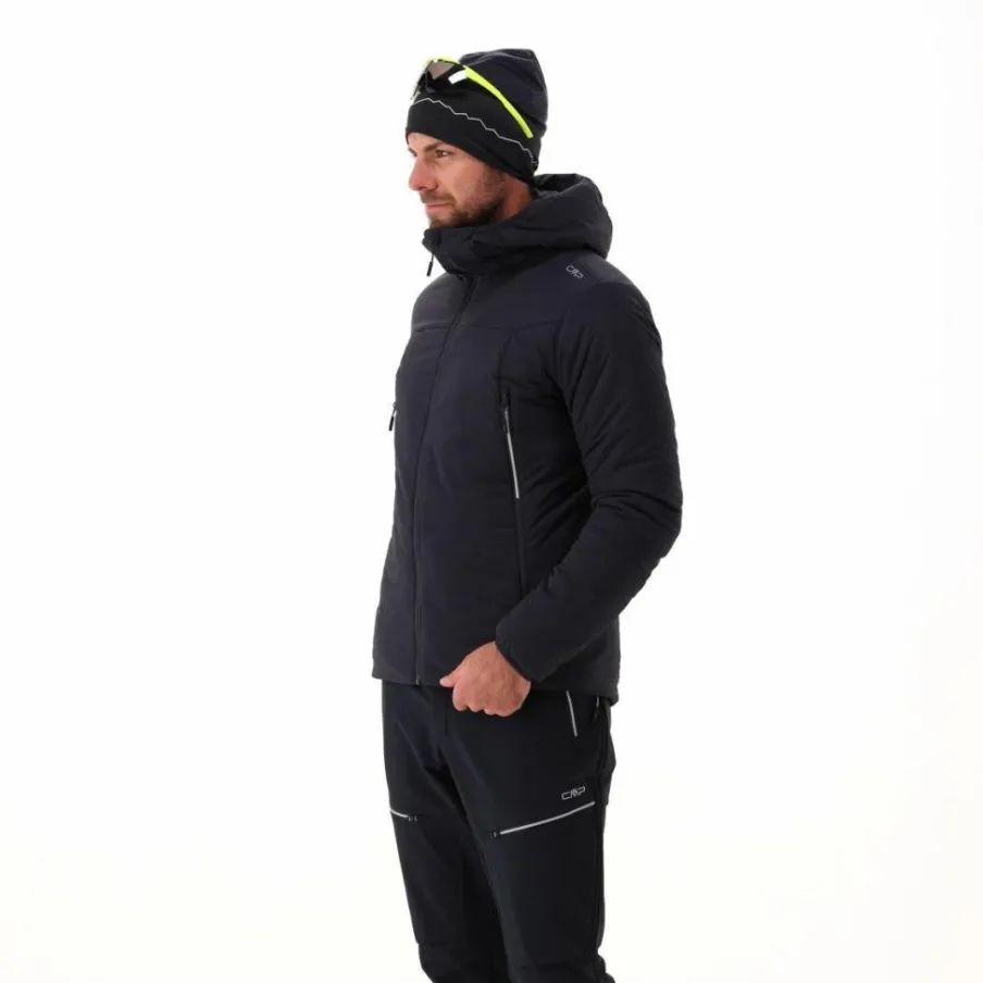 Uomo CMP Giacche Imbottite E Piumini|Giacche Trekking^Giacca impermeabile da uomo ripiegabile con cappuccio