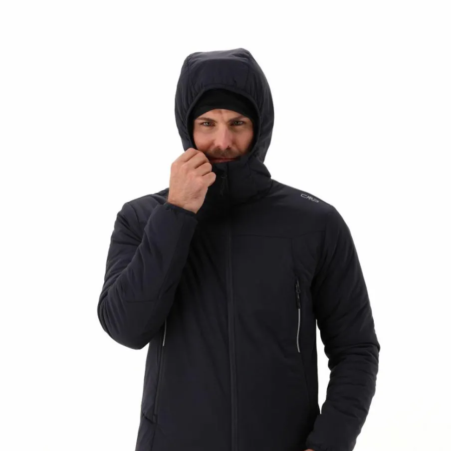 Uomo CMP Giacche Imbottite E Piumini|Giacche Trekking^Giacca impermeabile da uomo ripiegabile con cappuccio