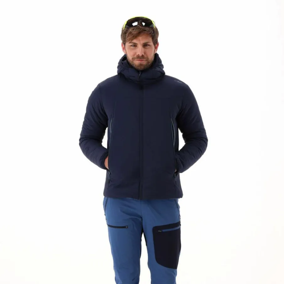 Uomo CMP Giacche Imbottite E Piumini|Giacche Trekking^Giacca impermeabile da uomo ripiegabile con cappuccio