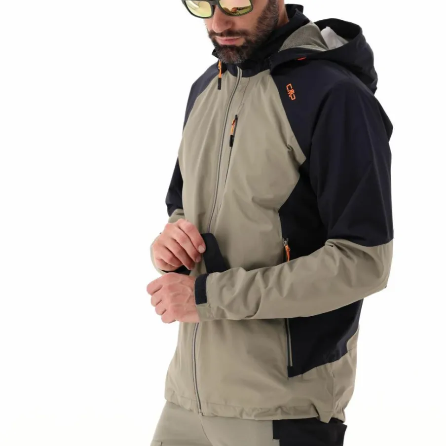 Uomo CMP Gusci E Giacche Impermeabili|Giacche Trekking^Giacca impermeabile da uomo in ripstop
