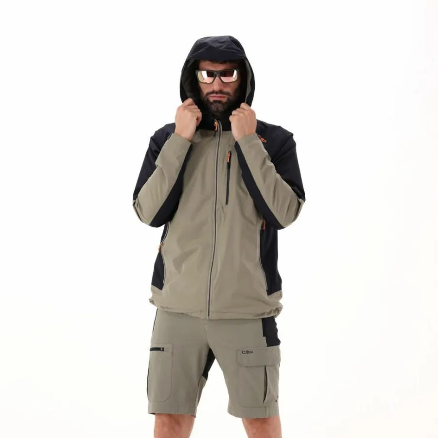 Uomo CMP Gusci E Giacche Impermeabili|Giacche Trekking^Giacca impermeabile da uomo in ripstop