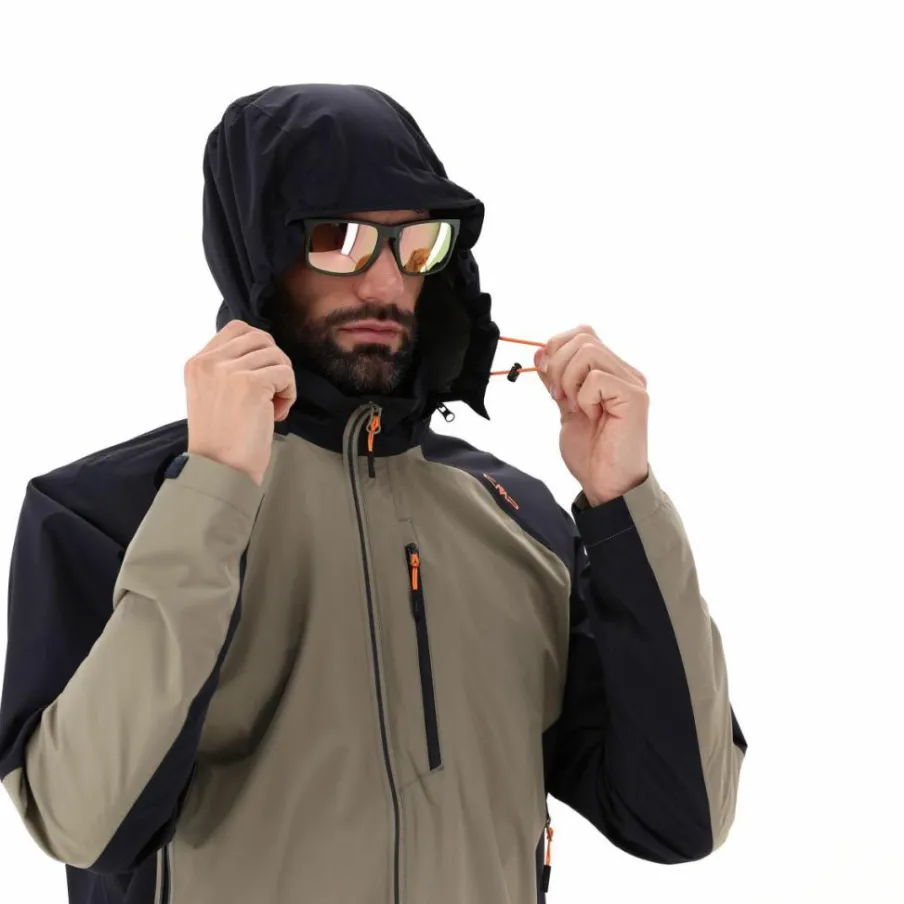 Uomo CMP Gusci E Giacche Impermeabili|Giacche Trekking^Giacca impermeabile da uomo in ripstop