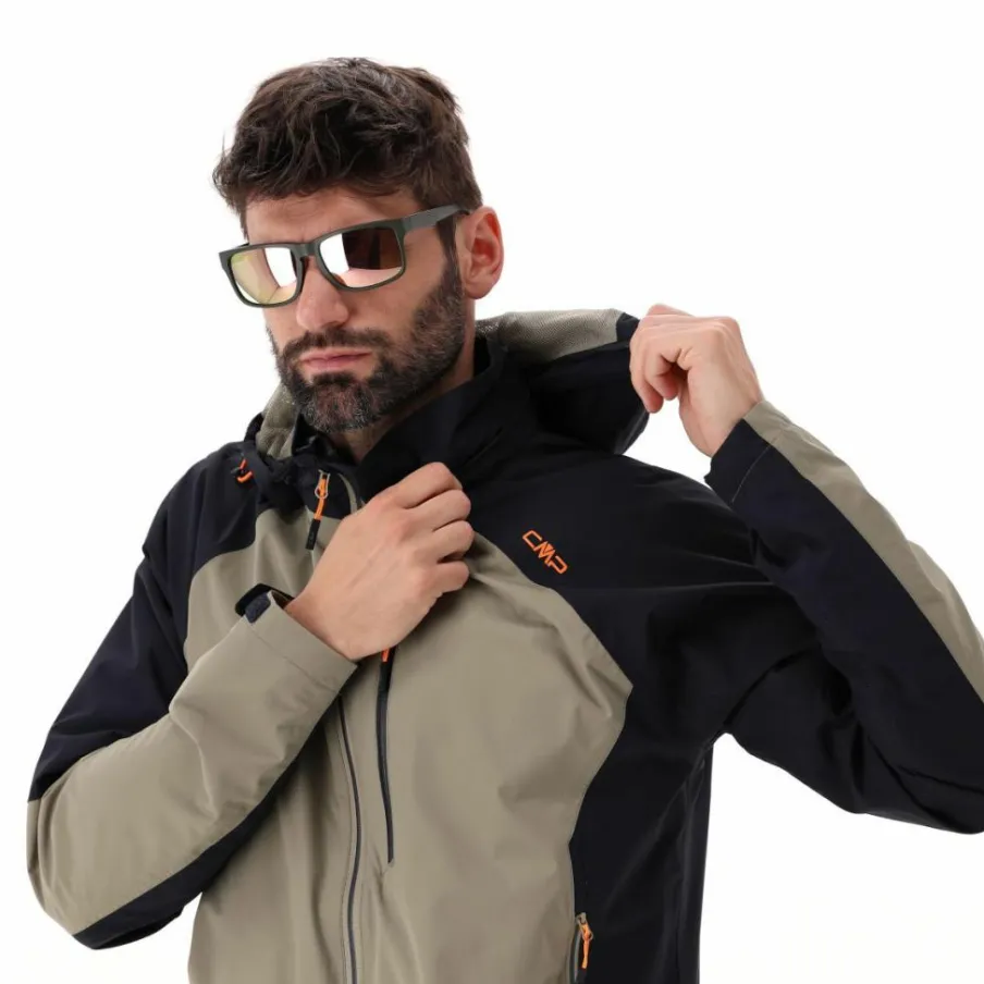 Uomo CMP Gusci E Giacche Impermeabili|Giacche Trekking^Giacca impermeabile da uomo in ripstop