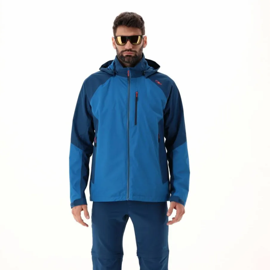 Uomo CMP Gusci E Giacche Impermeabili|Giacche Trekking^Giacca impermeabile da uomo in ripstop