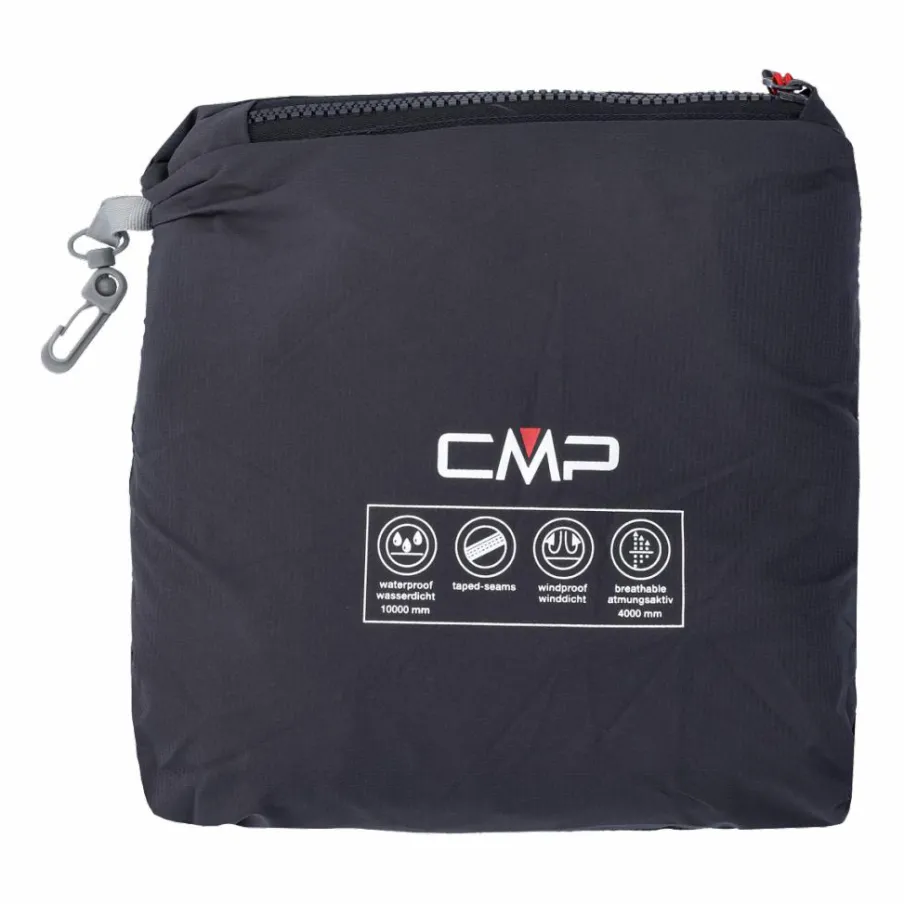 Uomo CMP Gusci E Giacche Impermeabili^Giacca impermeabile da uomo in Ripstop ripiegabile con cappuccio