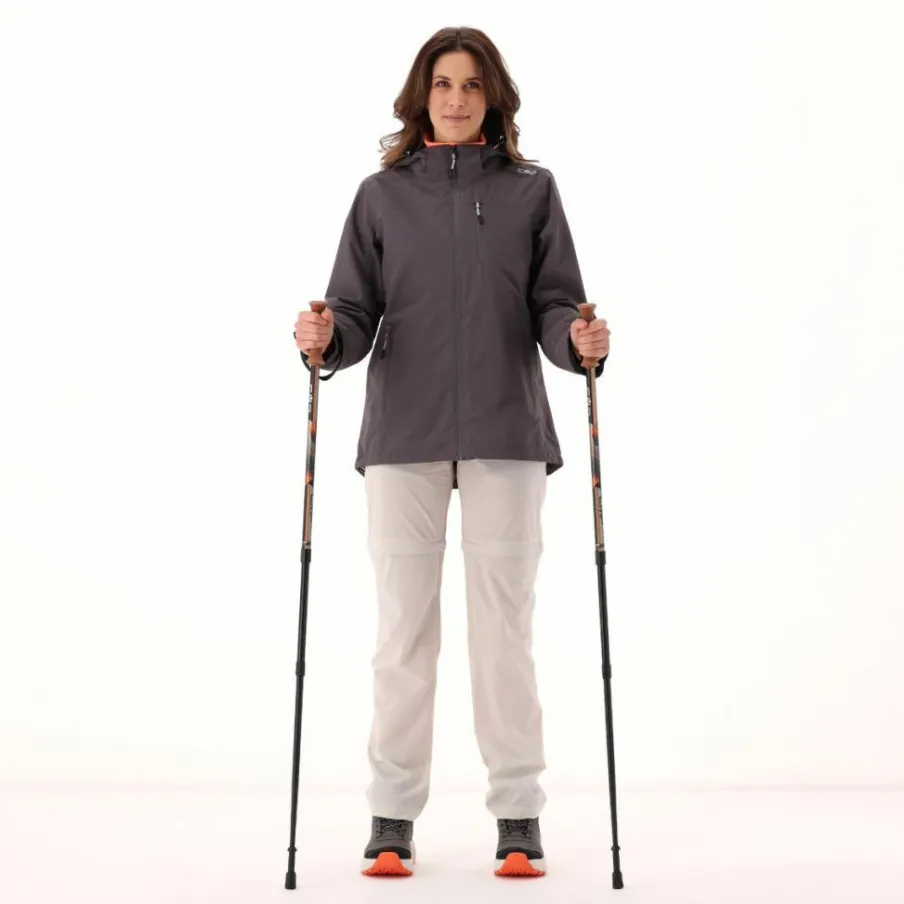 Donna CMP Gusci E Giacche Impermeabili|Giacche Trekking^Giacca impermeabile in ripstop da Donna