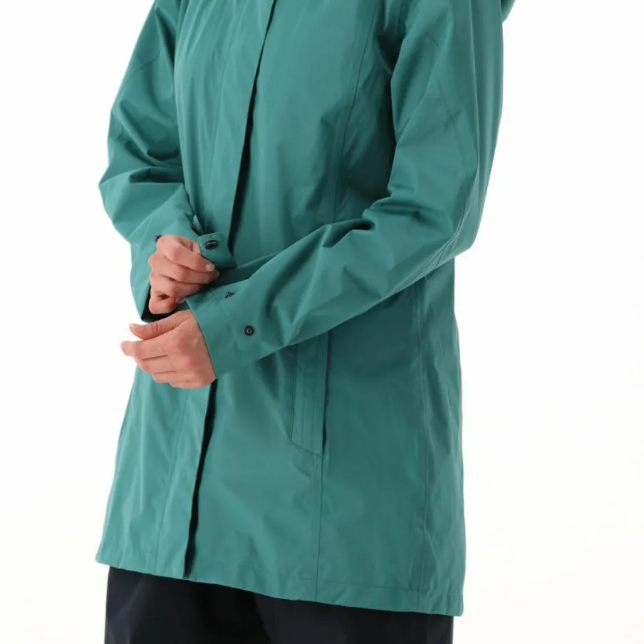 Donna CMP Gusci E Giacche Impermeabili^Giacca impermeabile lunga da donna in Ripstop