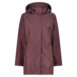 Donna CMP Gusci E Giacche Impermeabili^Giacca impermeabile lunga da donna in Ripstop