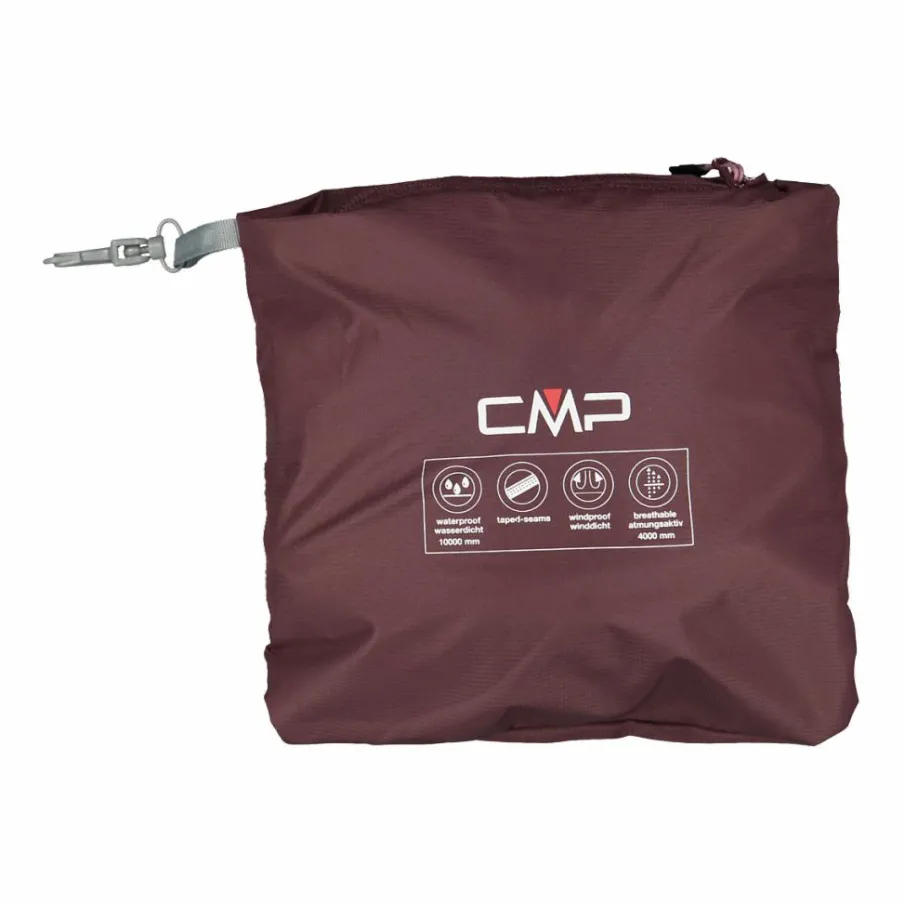 Donna CMP Gusci E Giacche Impermeabili^Giacca impermeabile lunga da donna in Ripstop